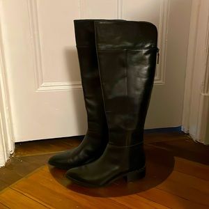 Franco Sarto black over-the-knee boots, size 8.5